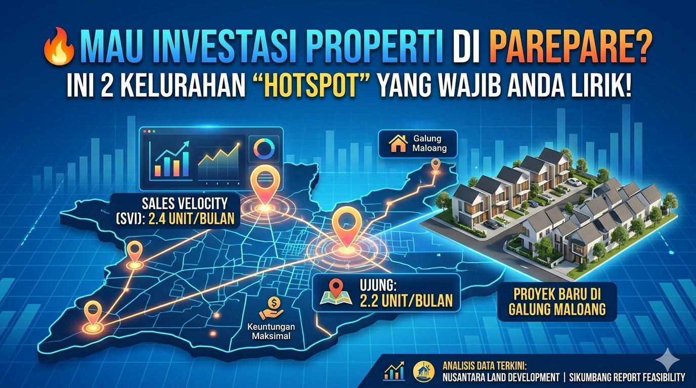 Mau Investasi Properti di Parepare? Ini 2 Kelurahan 'Hotspot' yang Wajib Anda Lirik!